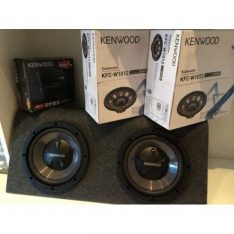 Kenwood KFC-W1012 12inch Subwoofer Complete Package