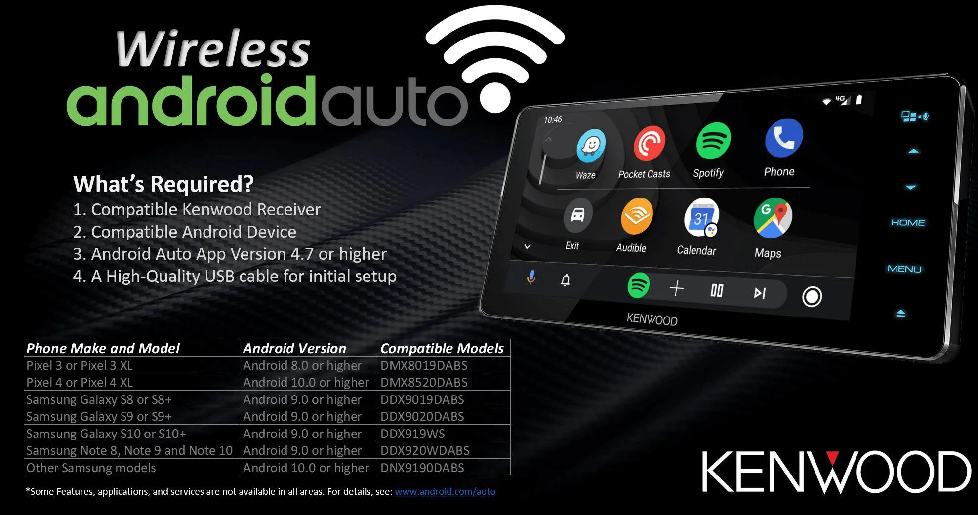 Kenwood wireless androidauto
