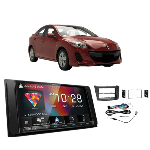 Complete Car Stereo Upgrade kit for Mazda 3 (Axela) 2009-2013 BL -Non Bose