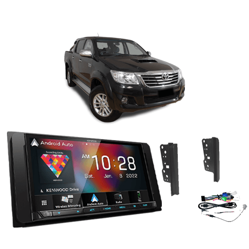 Car Stereo Upgrade Kit To Suit Toyota Hilux 2005-2011