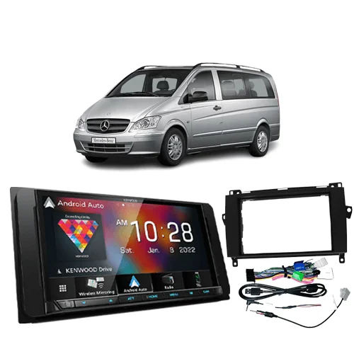 Car Stereo Upgrade to suit Mercedes Vito 2006-2014 W639