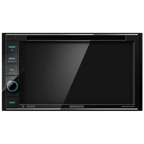 Kenwood DDX4019BT 6.2” WVGA DVD-Receiver with Bluetooth Built-in.