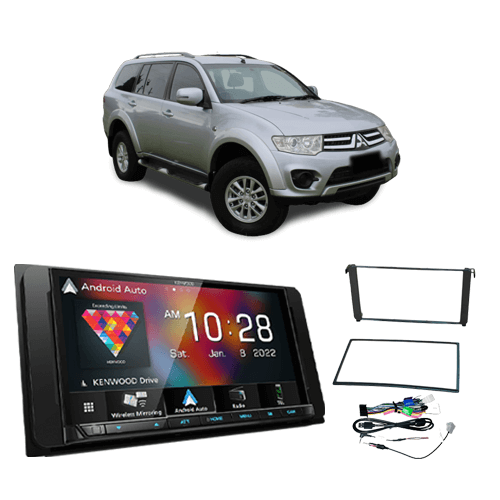 Complete Car Stereo Upgrade kit for Mitsubishi Challenger PC 2013-2015