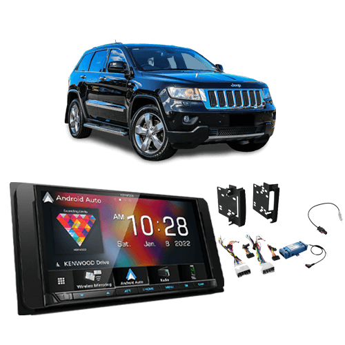 Stereo Upgrade for Jeep Grand Cherokee WK 2009 to 2011