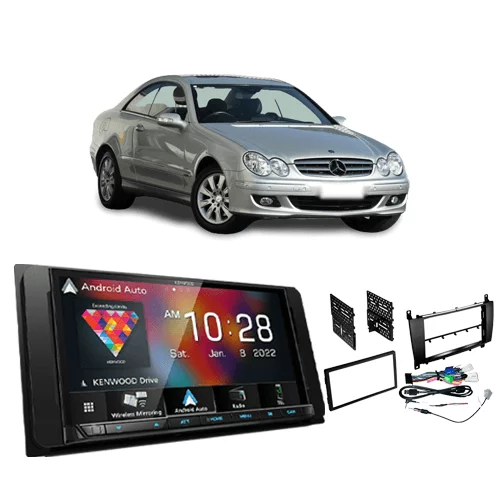 Car Stereo Upgrade to suit Mercedes CLK 2005-2011 (W209)