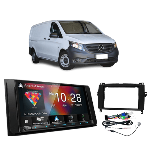 Car Stereo Upgrade to suit Mercedes Vito 2015-2021 W447 - PPA Car