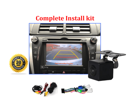 Reverse Camera NTSC Kit to suit Toyota Aurion OEM Factory Screen 2015 to 2018
