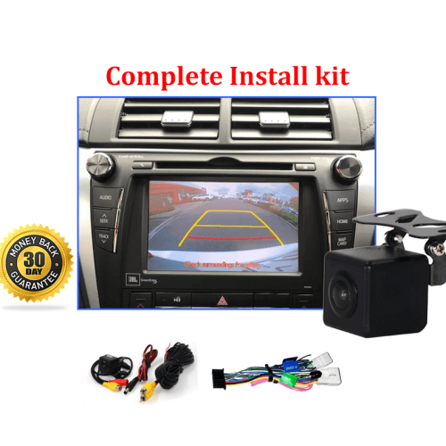 Reverse Camera NTSC Kit to suit Toyota Aurion OEM Factory Screen 2015 to 2018
