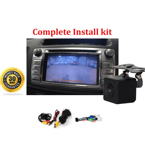 Reverse Camera NTSC Kit to suit Toyota Hilux Factory Screen 2014 Workmate SR & SR5