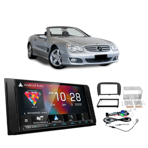 Complete Stereo Upgrade to suit Mercedes SL 2002-2011 R230