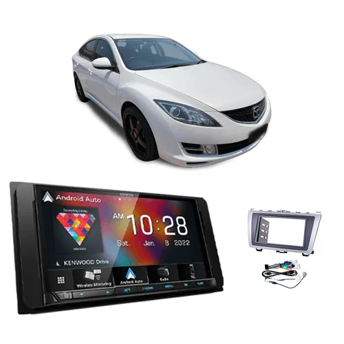Complete Car Stereo Upgrade kit for Mazda 6 (Atenza) 2008-2009 GH Series 1-AMPLIFIED-2023