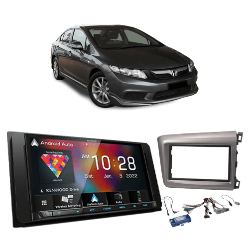 Car Stereo Upgrade for Honda Civic 2012-2015 Sedan – Amplified