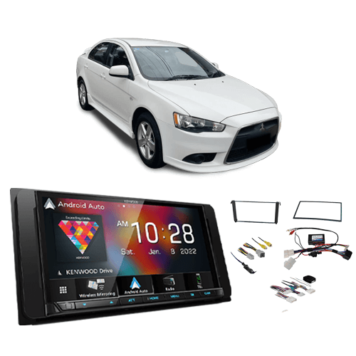 Car Stereo Upgrade kit for Mitsubishi Lancer 2013 to 2017-Rockford Amplified