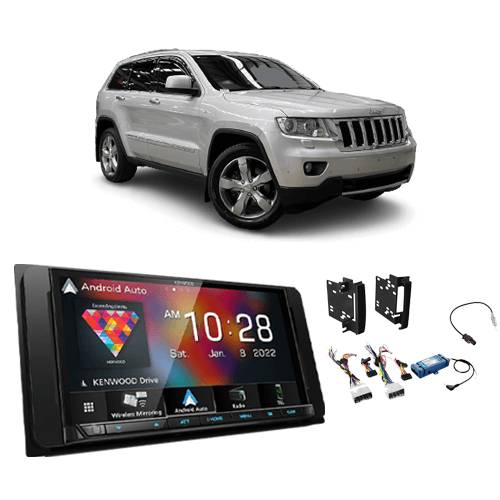 Car Stereo Upgrade for Jeep Grand Cherokee 2008-2011 WH-WK