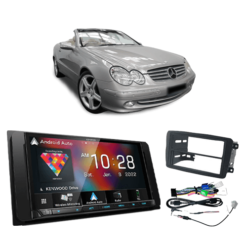 Car Stereo Upgrade To Suit Mercedes CLK 2000-2004 10-PIN PL Type