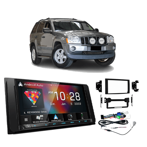 Stereo Upgrade for Jeep Grand Cherokee 2005-2008 WH NON-AMP