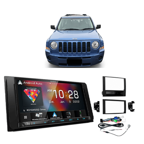 Stereo Upgrade for Jeep Patriot 2007-2009 MK