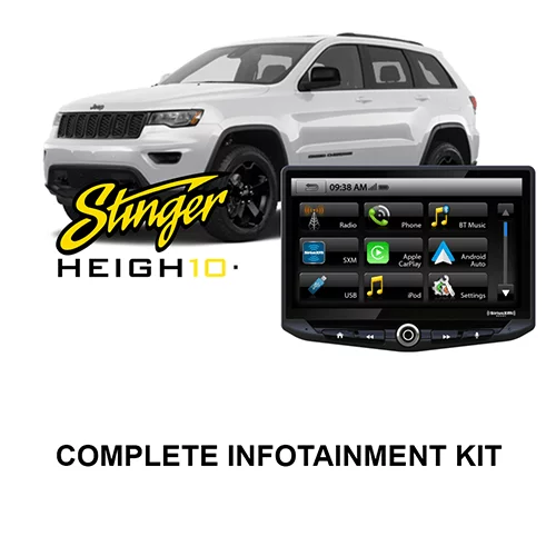 JEEP Grand Cherokee 2014-2020 WK2 Stinger HEIGH10 Infotainment Kit