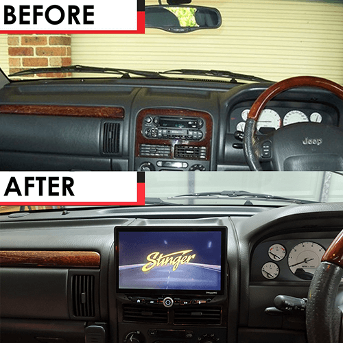 JEEP Grand Cherokee WJ 1999-2005 Stinger HEIGH10 Package-before-after