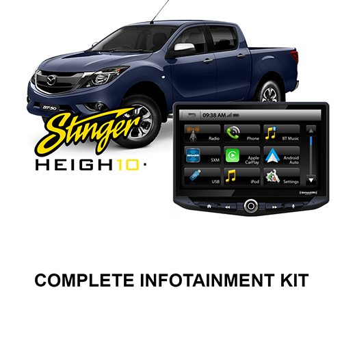 Mazda BT-50 2015–2019 Stinger HEIGH10 Infotainment Kit