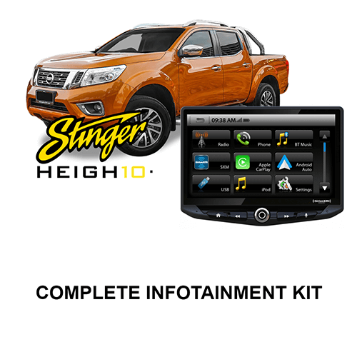 Nissan Navara 2015-2019 D23-NP300 ST-STX-SL Stinger HEIGH10 Infotainment Kit