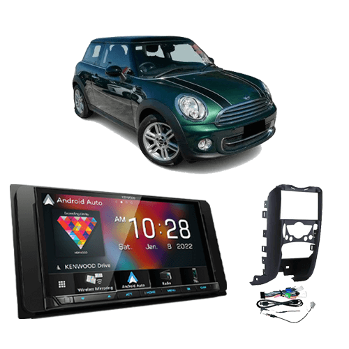 Car Stereo Upgrade kit for Mini Cooper 2007-2014 R56 Non Parking Sensors