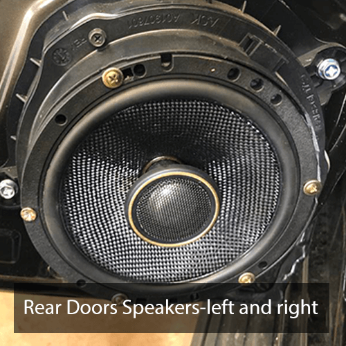 Rear Doors Speakers-left and right