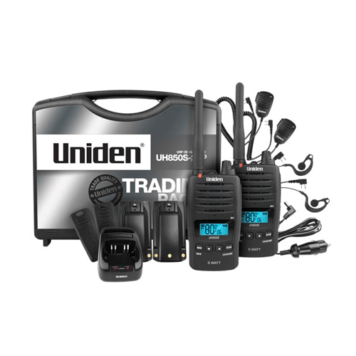 Uniden UH850S-2TP 5W UHF H-Held Tradies Pack