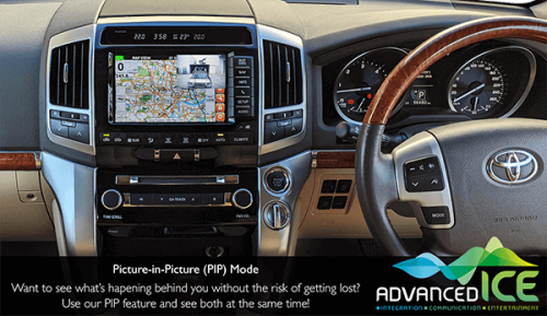 Toyota VX/Sahara Premium Navigation System With Hema 4WD Nav