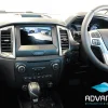 Ford Ranger - Full Dash - side view - caravan camera - logo