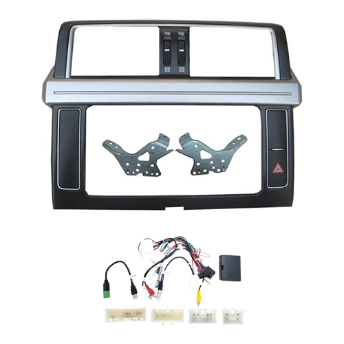 Head Unit Installation Kit To Suit Toyota Landcruiser Prado 2014-2019 (150 Series) With 360 Degree Camera System