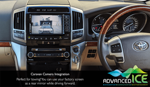 Toyota Landcruiser 200 VX & Sahara Caravan/Trailer Camera Interface