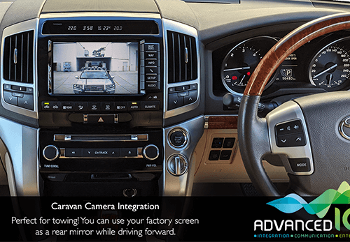 Toyota Landcruiser 200 VX & Sahara Caravan/Trailer Camera Interface