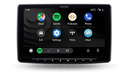 Alpine iLX-F309E Halo9 9” Apple CarPlay / Android Auto