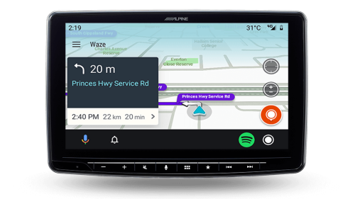 Alpine iLX-F309E Halo9 9” Apple CarPlay / Android Auto