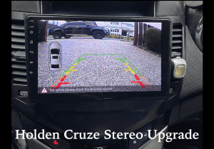 Holden Cruze Stereo Upgrade