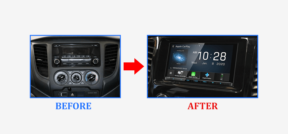 Before-after-kenwood-ddx9020dabs-for-mitsubishi-triton-2015-2018-mq-stereo-upgrade