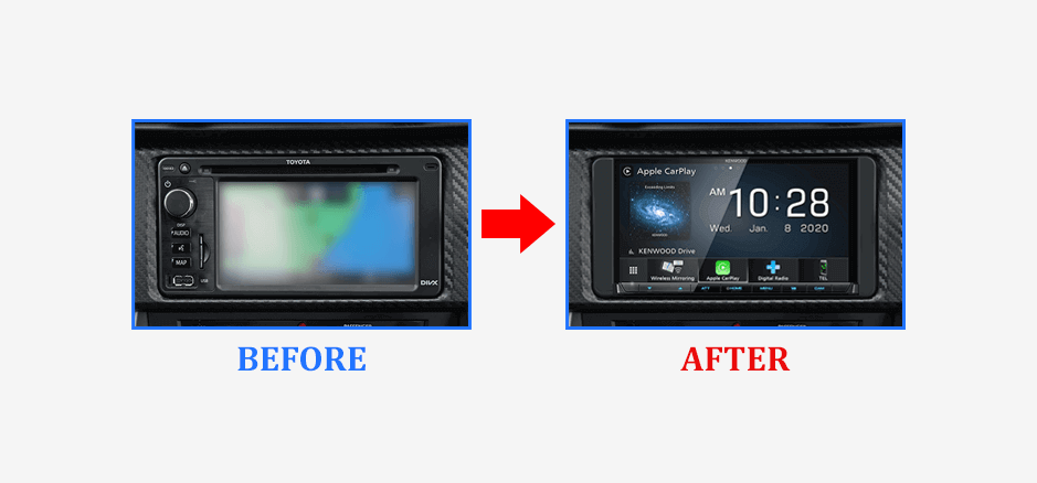 before-after-kenwood-ddx9020dabs-car-stereo-upgrade-to-suit-toyota-86-2012-2020