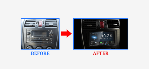 before-after-kenwood-ddx9020dabs-for-subaru-xv-2012-2015-car-stereo-upgrade