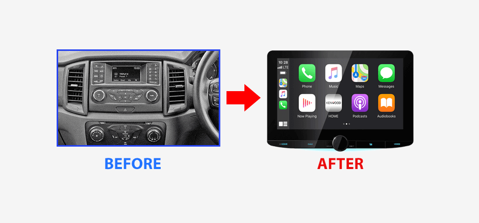 before-after-kenwood-dmx9720xds-for-ford-ranger-2015-2019-px2px3-car-stereo-upgrade