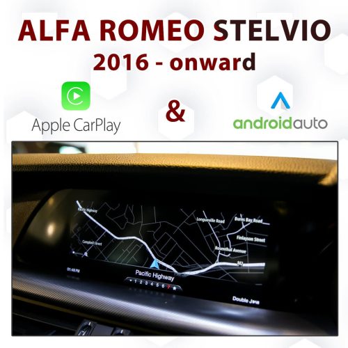 Alfa Romeo Stelvio 949 APIX iDrive - Android Auto & Apple CarPlay Integration