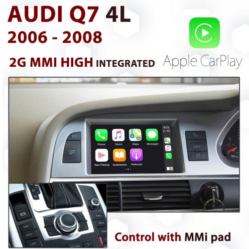 Audi Q7 4M 2G MMI HIGH [Dial] - Apple CarPlay & Android Auto Integration