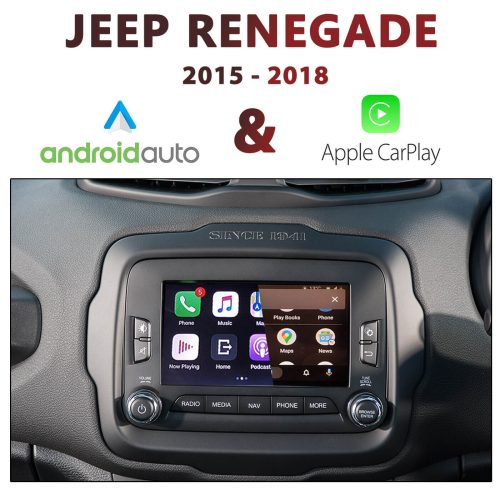 Jeep Renegade UConnect 6.5" Apple CarPlay & Android Auto Integration