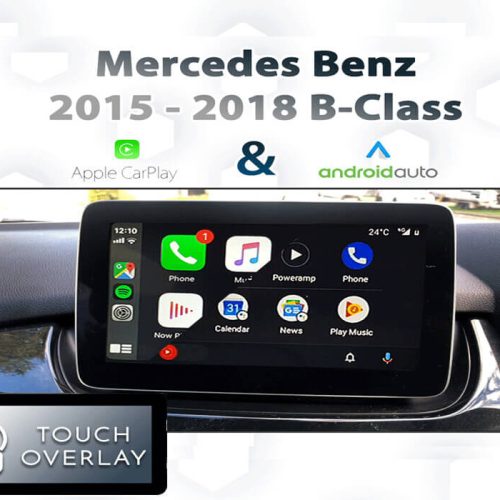 Mercedes Benz B-Class W246 Touch and Dial control Apple CarPlay & Android Auto Integration