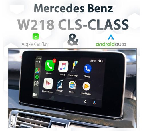 Mercedes Benz W218 CLS-Class - Apple CarPlay & Android Auto Integration