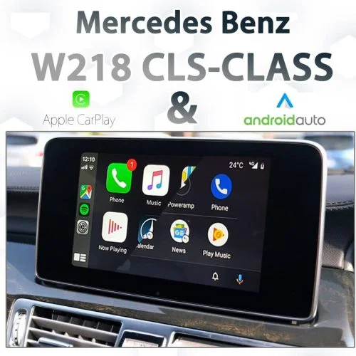 Mercedes Benz W218 CLS-Class - Apple CarPlay & Android Auto Integration