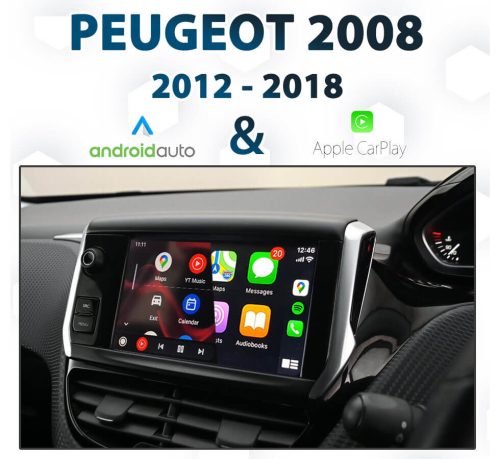 Peugeot 2008 - Apple CarPlay & Android Auto Integration