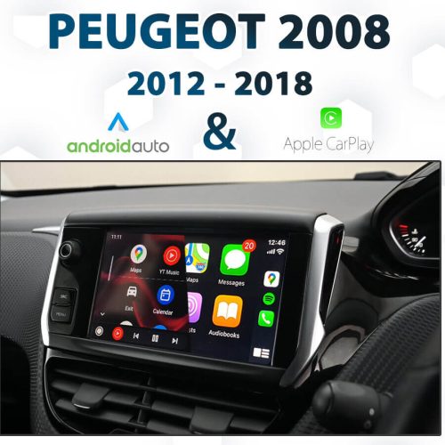 Peugeot 2008 - Apple CarPlay & Android Auto Integration