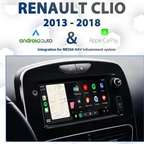 Bench testing video - CarPlay Integration for Renault Clio's MediaNAV Audio  