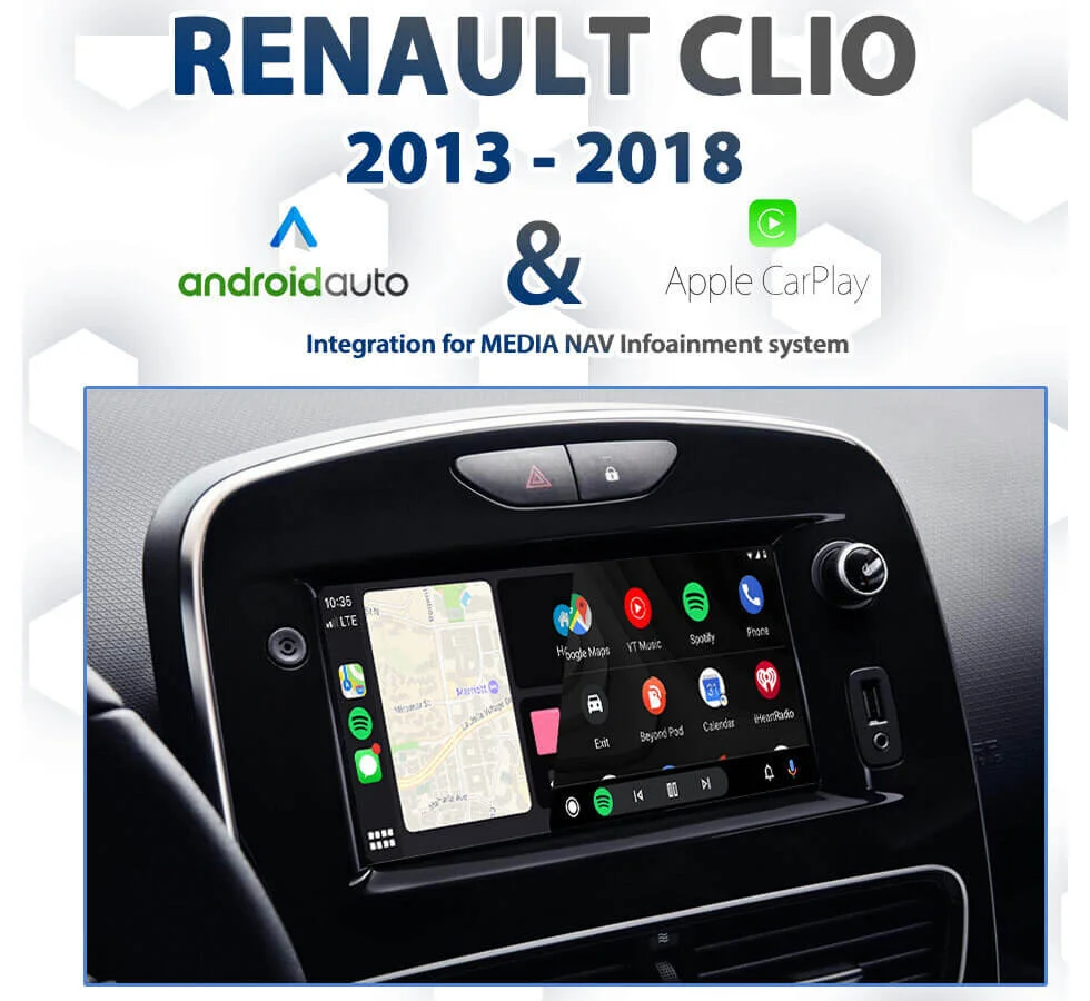 Apple CarPlay Renault Clio IV 